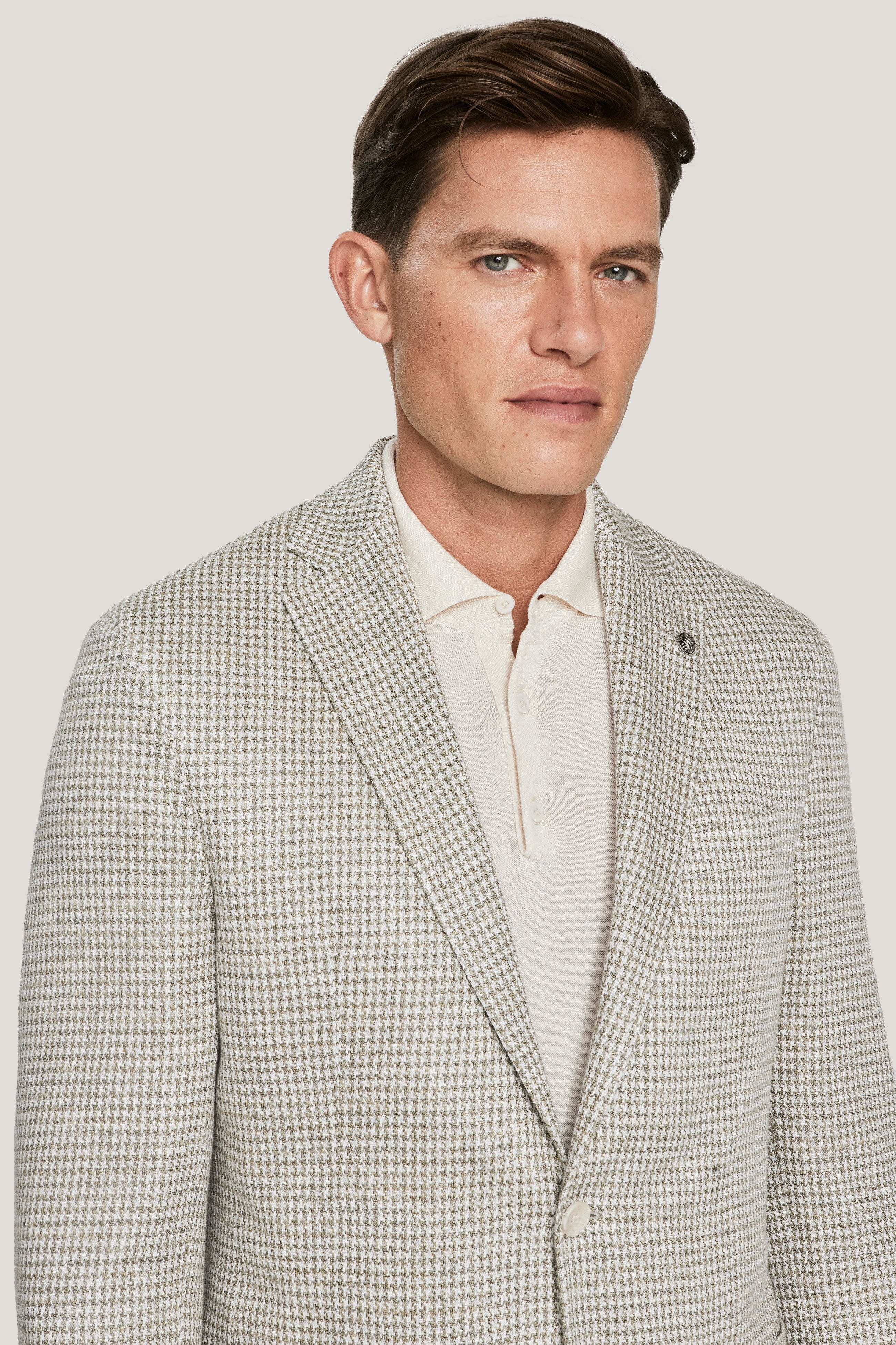 Alt view 1 Sage Green Houndstooth COMFORTWEAR™ Blazer