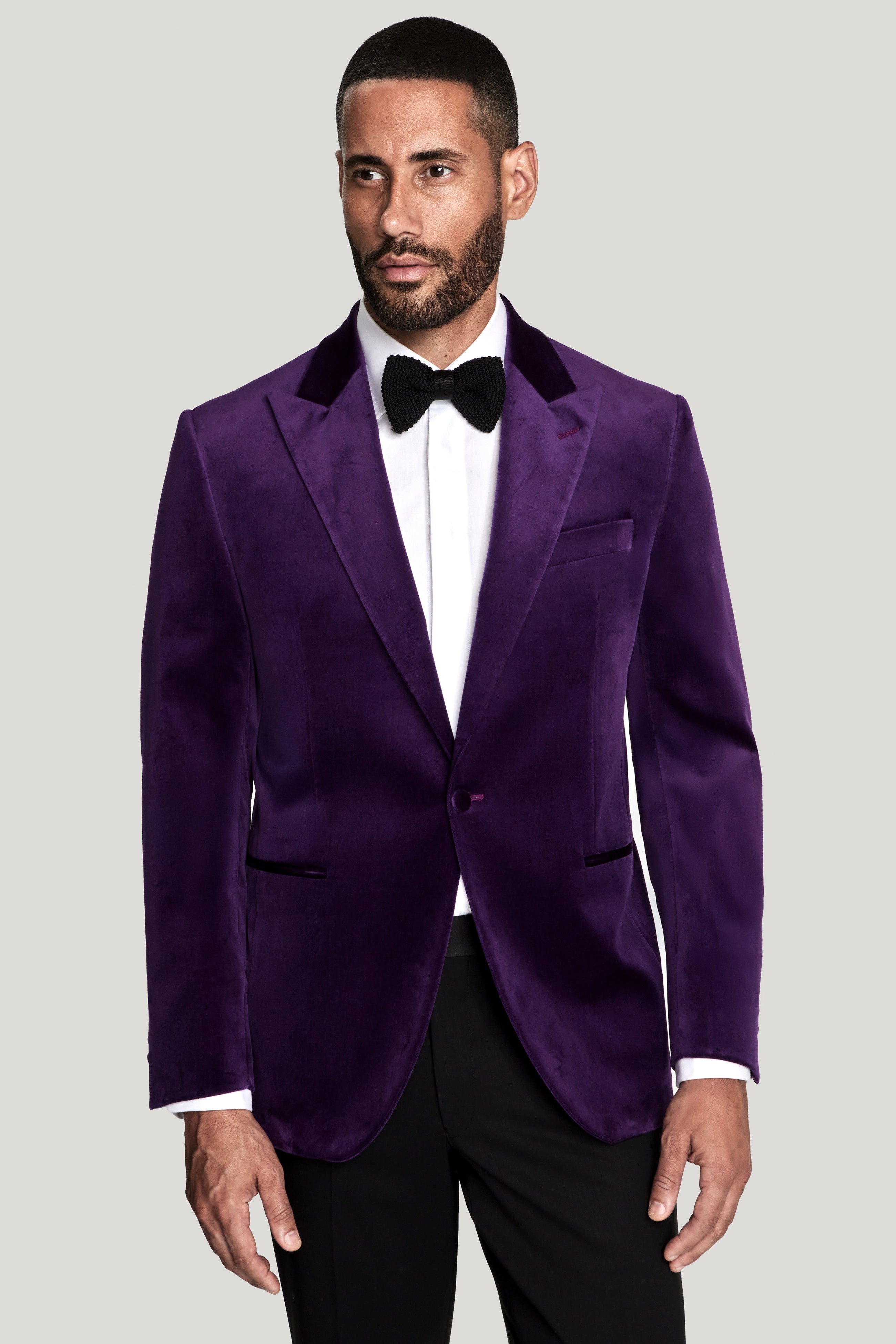 Alt view Purple Velvet Dinner Jacket