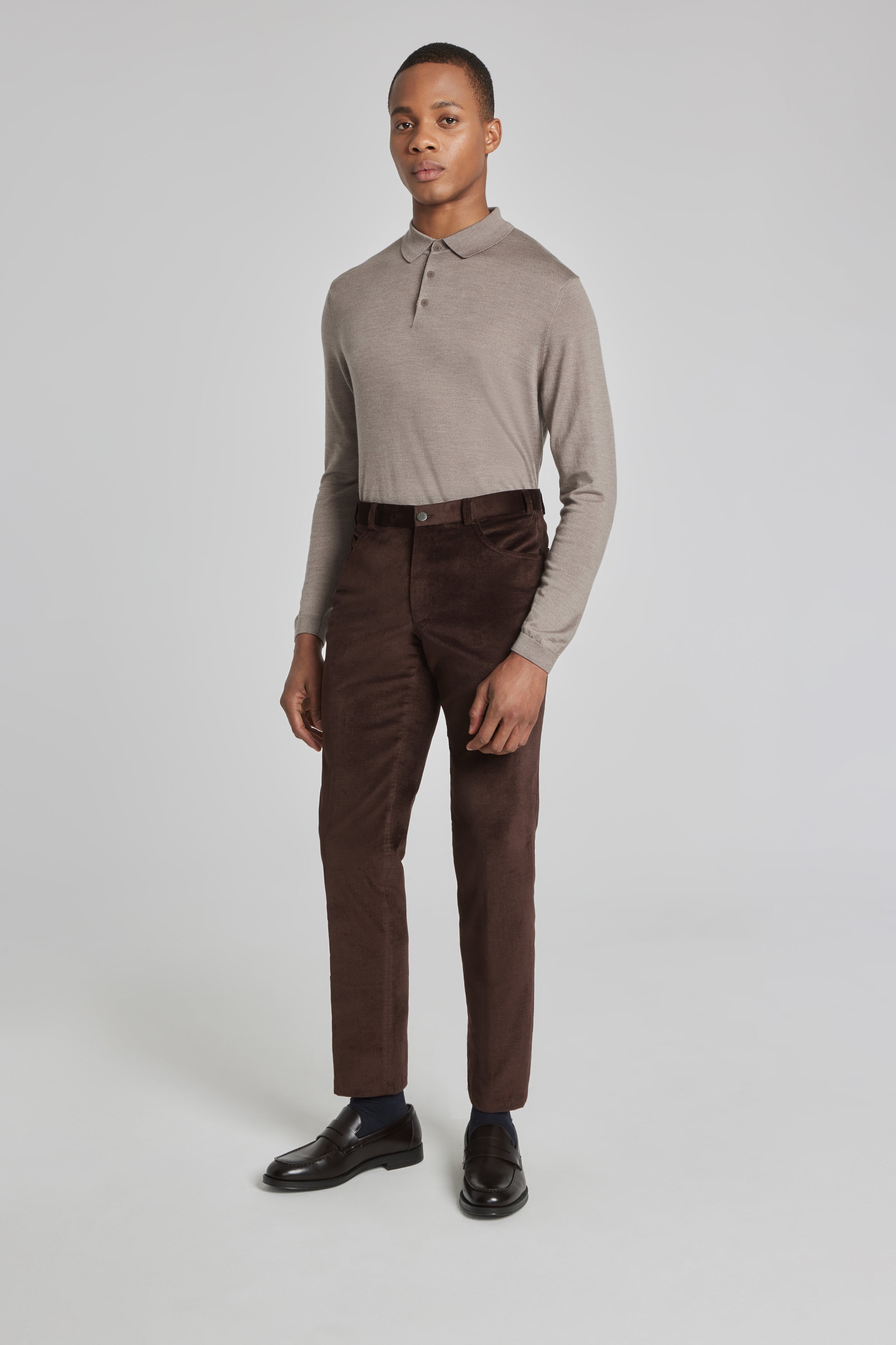 Classic Moleskin Trouser - Lovat - Charles Wall Country Clothing