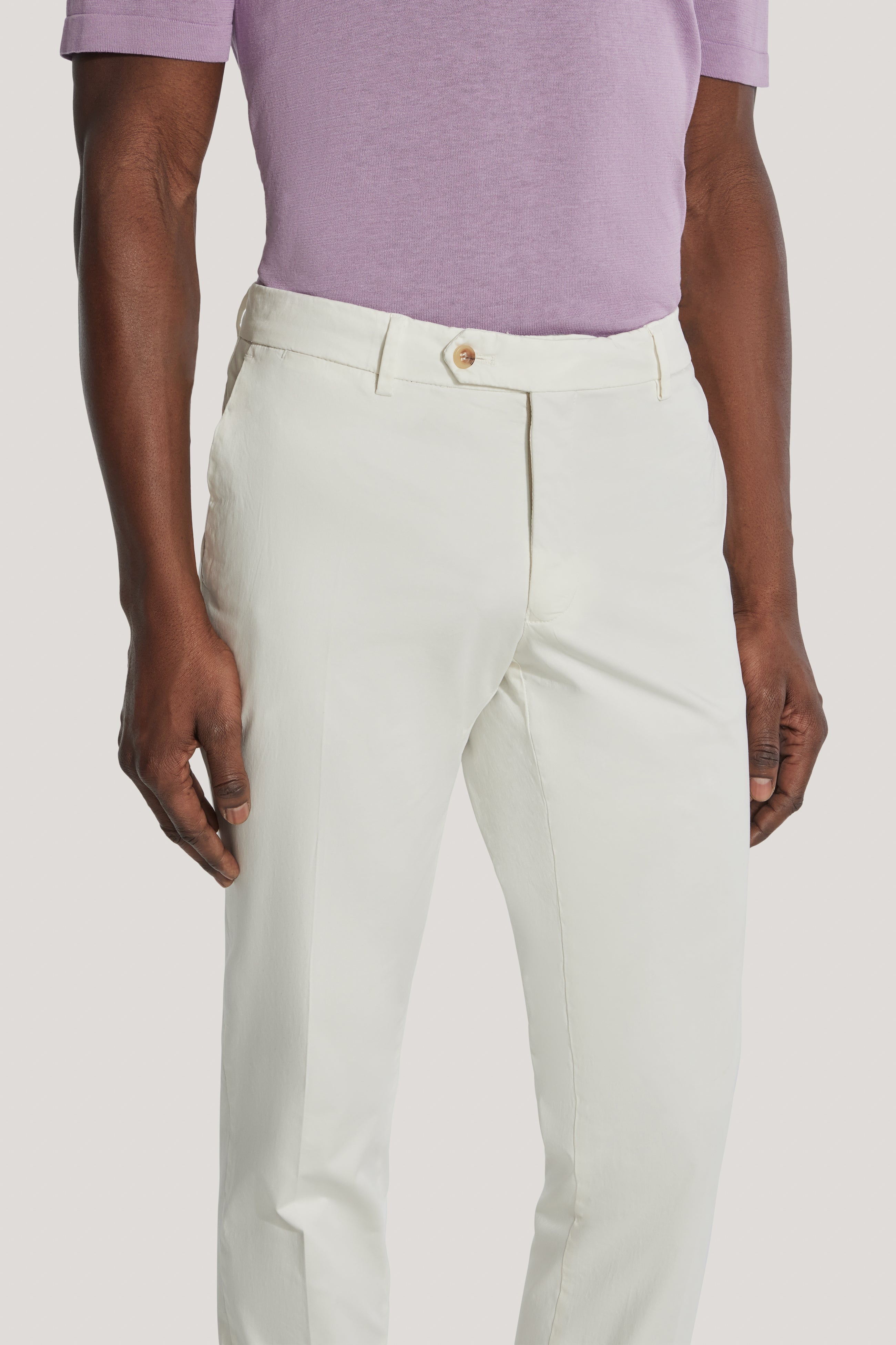 Alt view 1 Ecru Stretch Chino