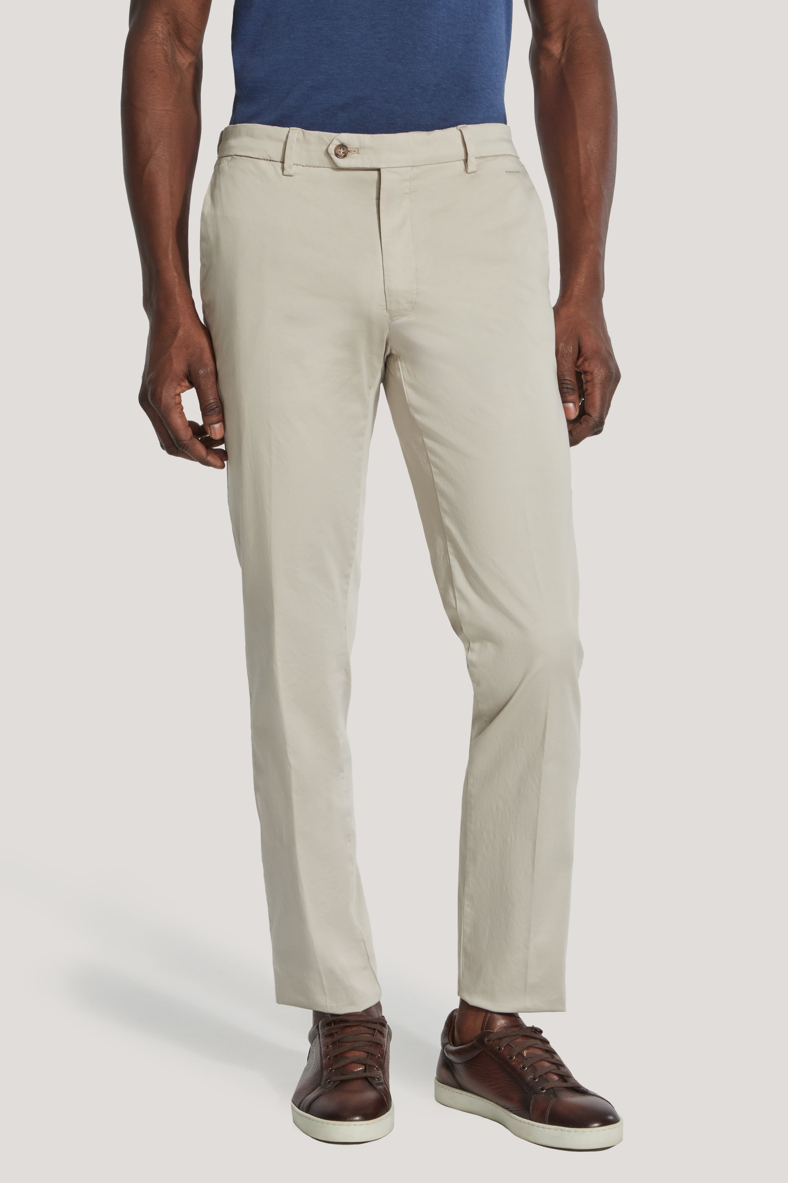 Alt view Light Beige Stretch Chino