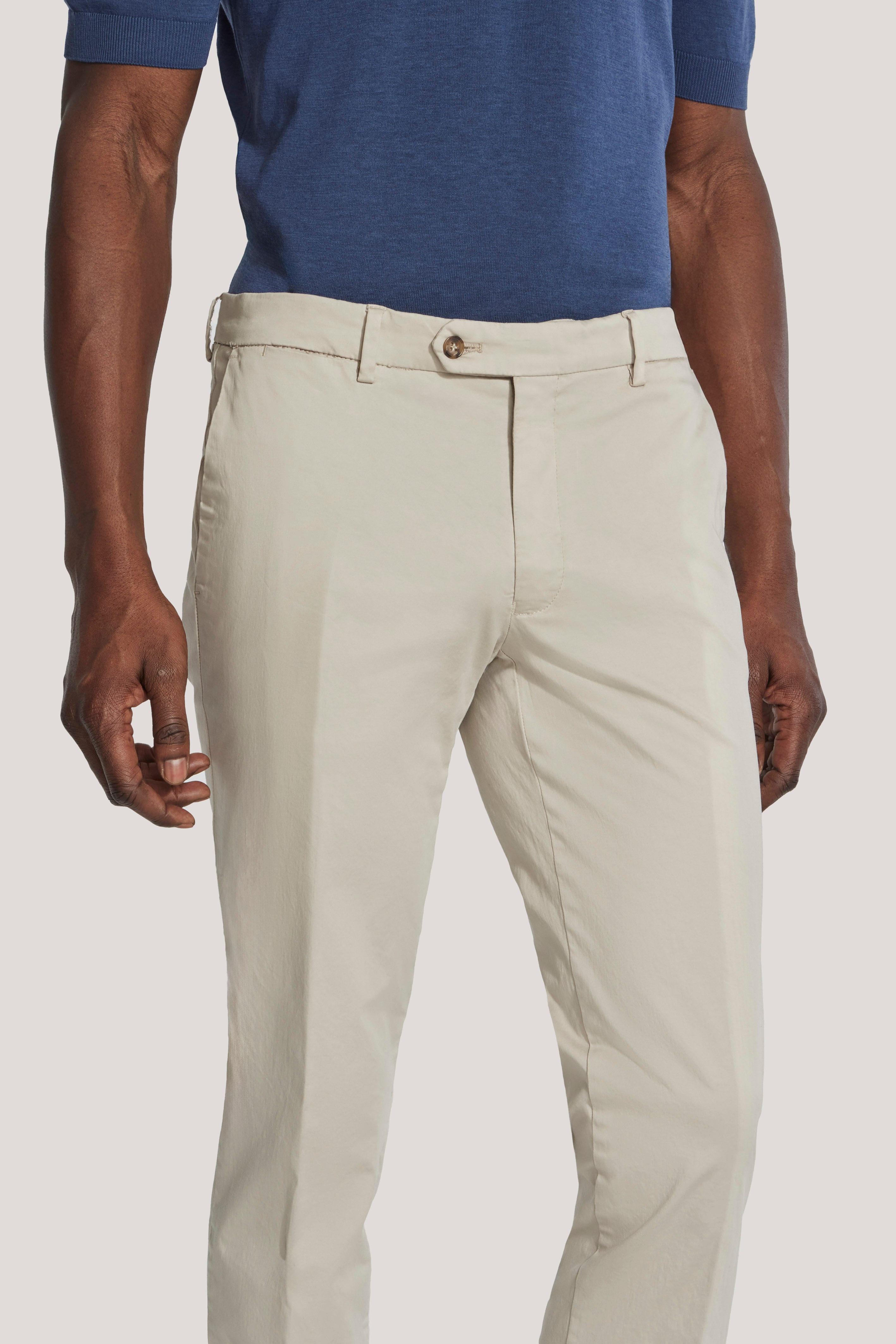 Alt view 1 Light Beige Stretch Chino