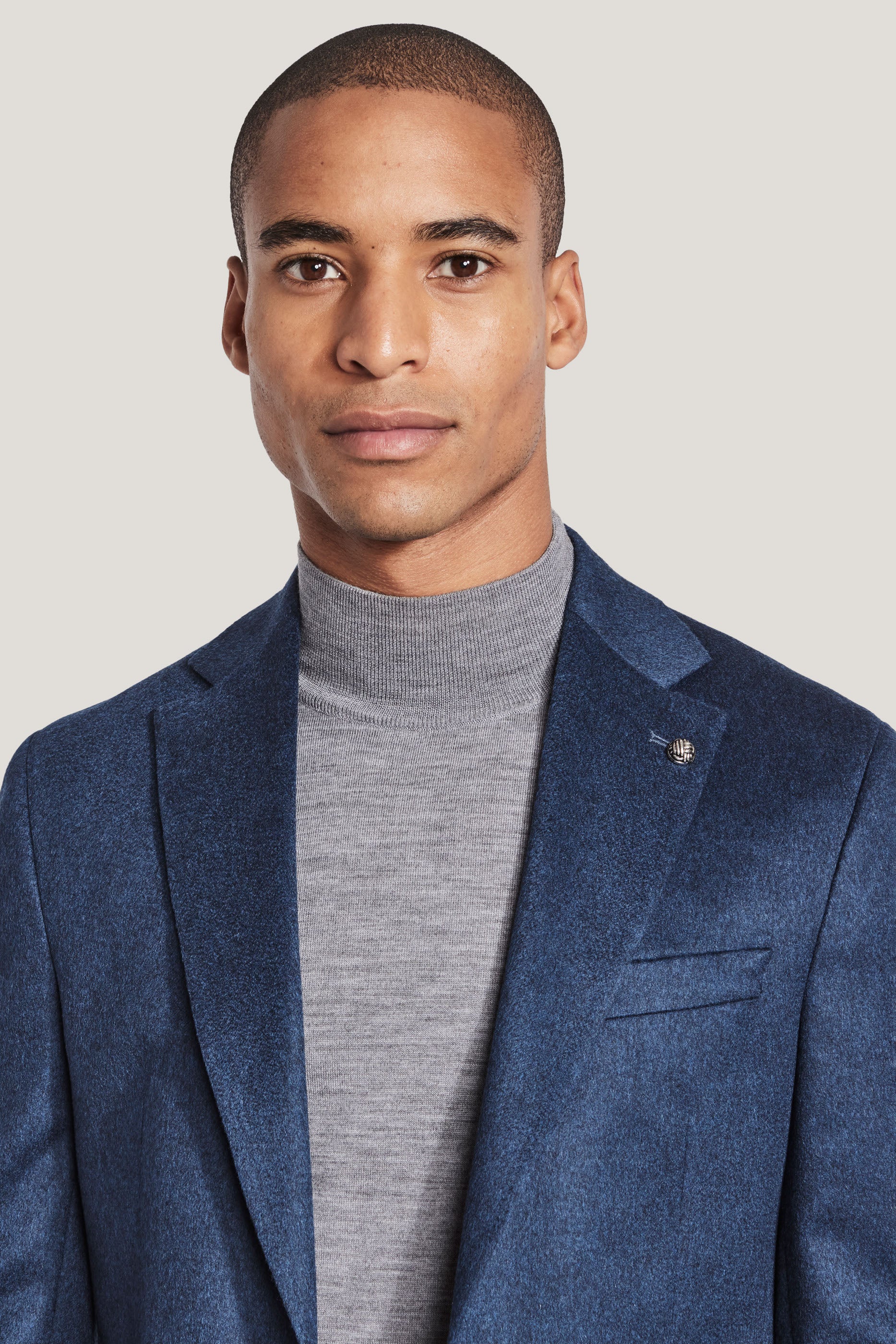 Alt view 1 Blue Solid Blazer