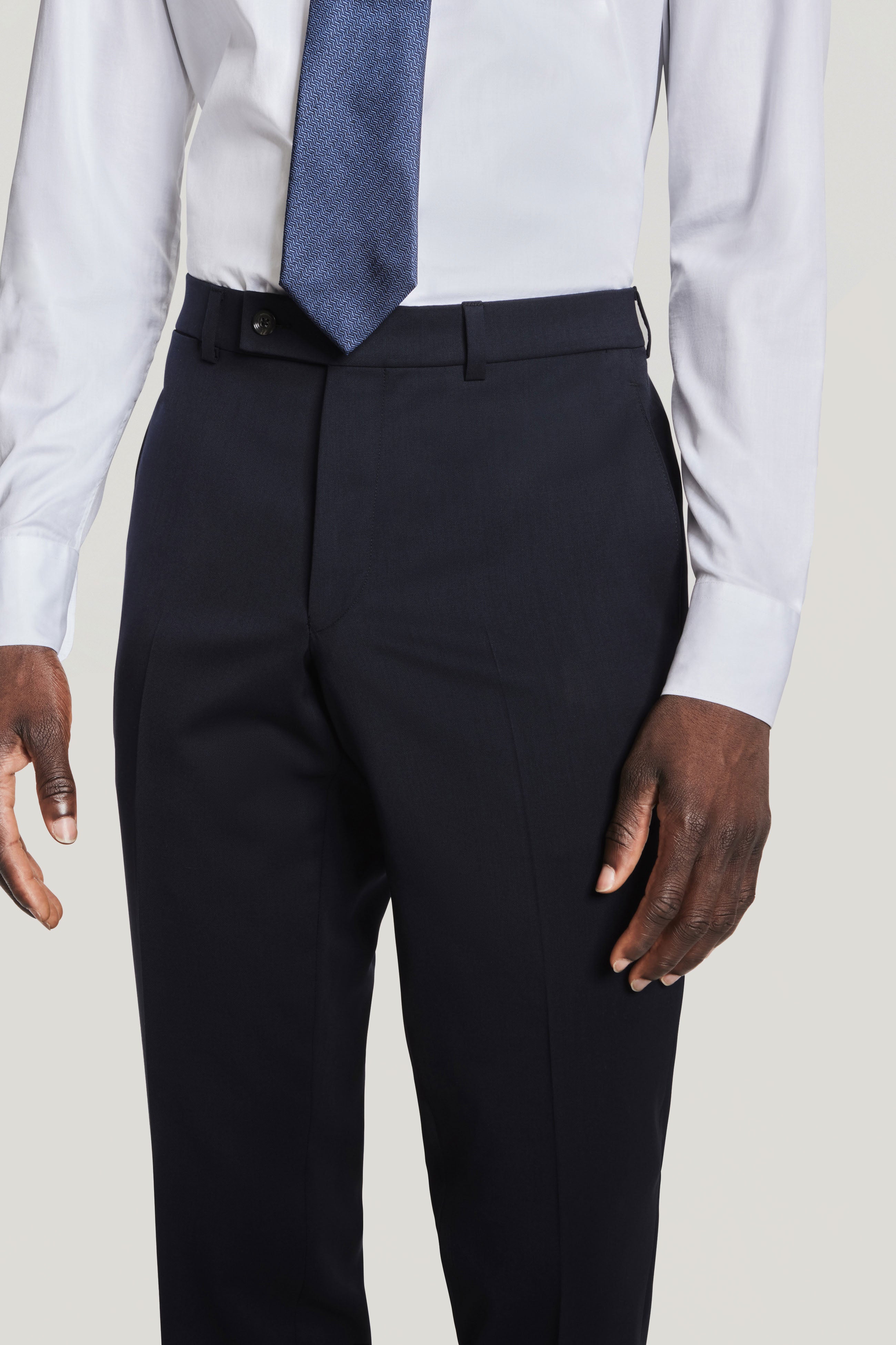 Alt view 1 Navy Solid Suit Separate Trouser