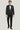 Alt view 3 Black Solid Tuxedo Trouser