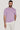 Alt view Lilac Knit Polo