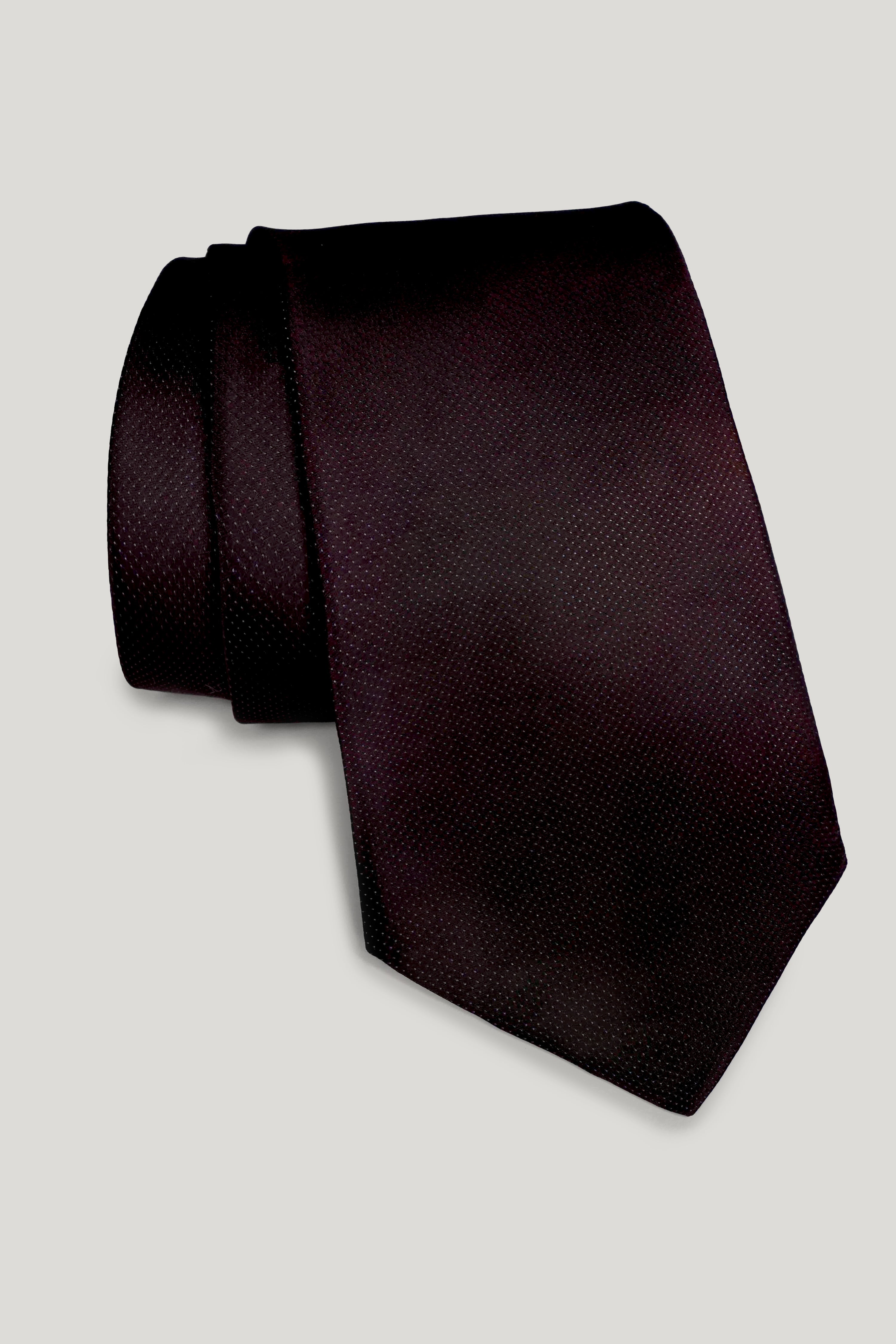 Alt view Cabernet Printed Tie