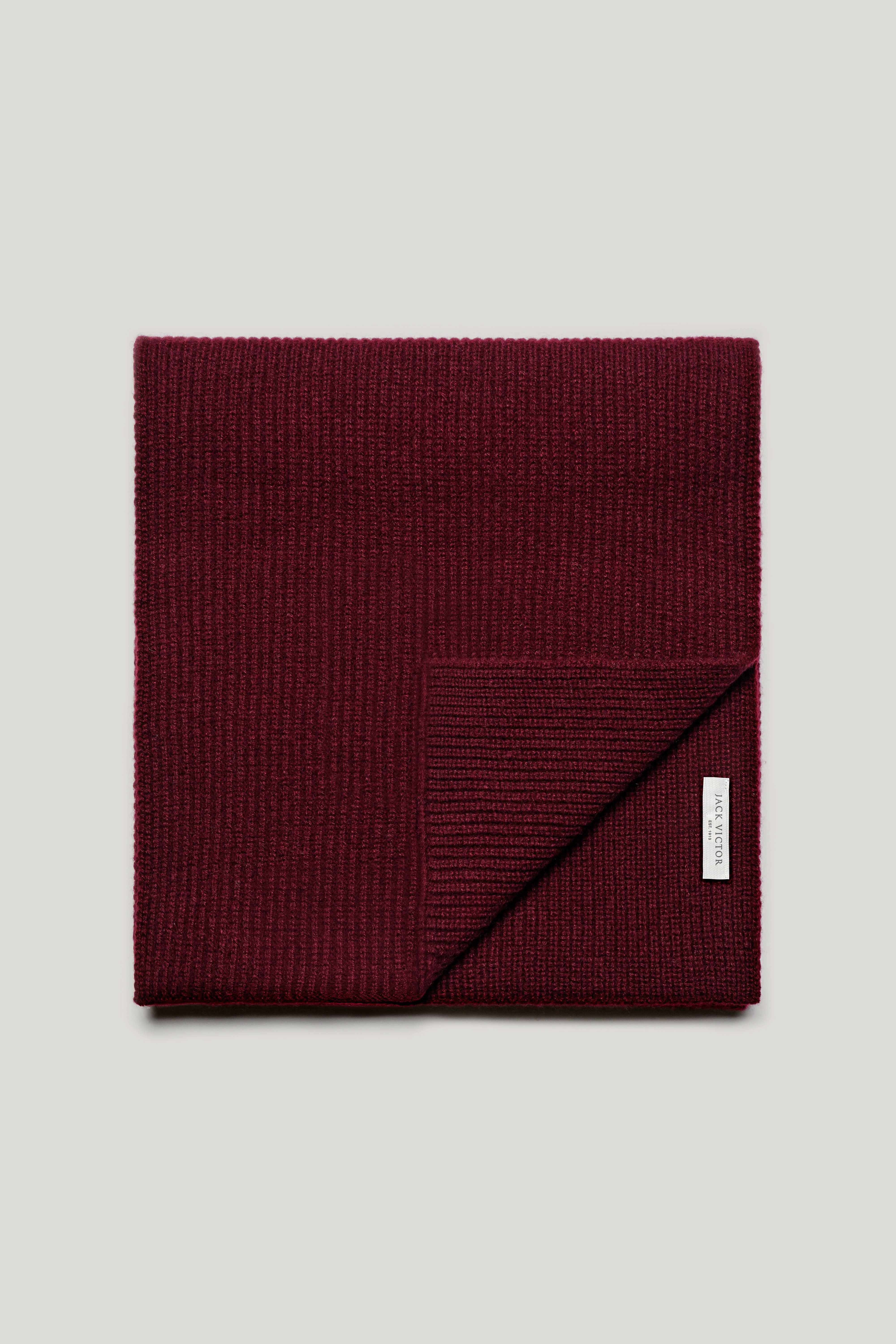 Alt view 1 Burgundy Scarf