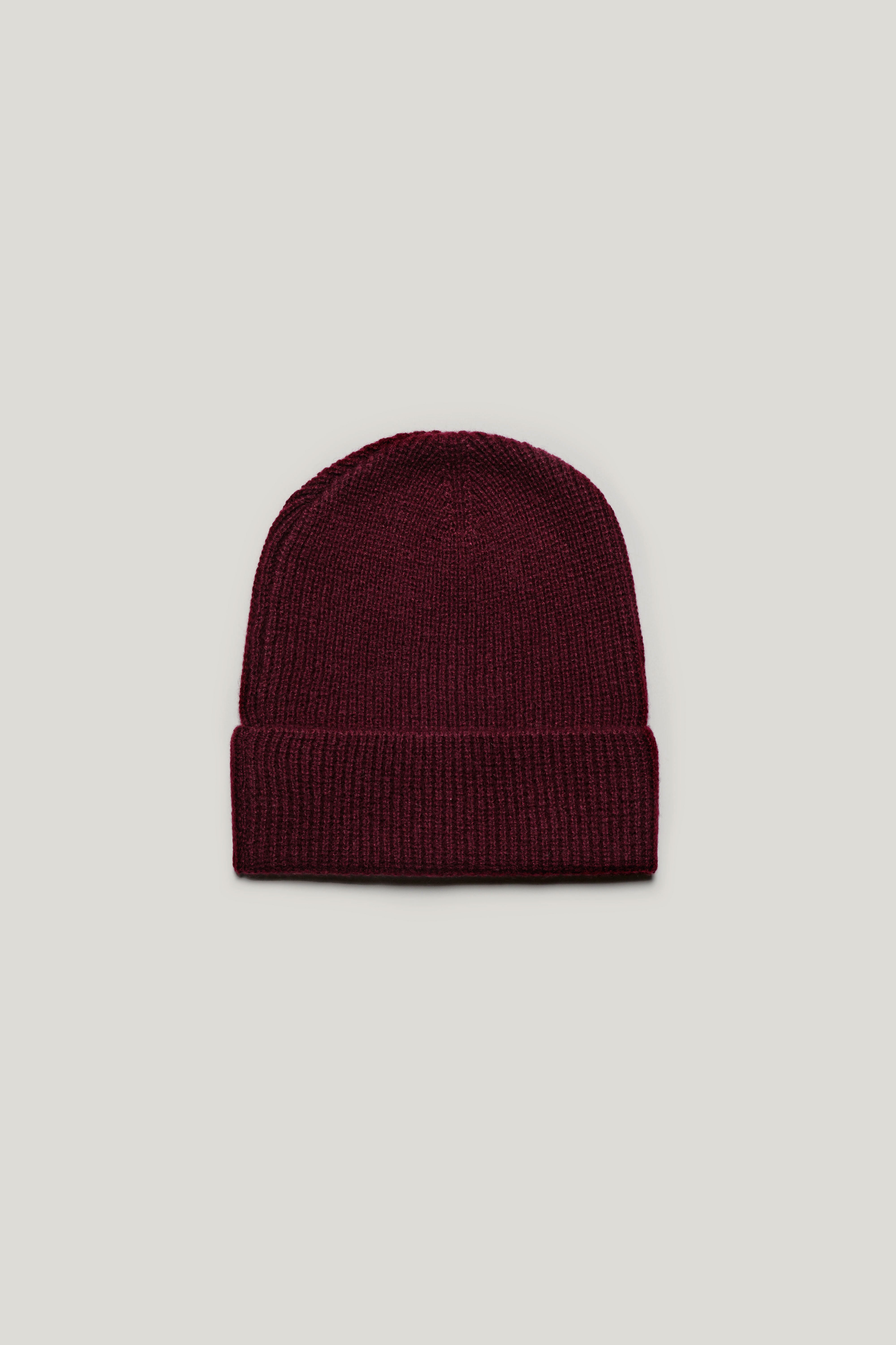 Alt view 1 Burgundy Beanie