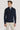 Alt view 1 Navy Solid Quarter Zip Sweater