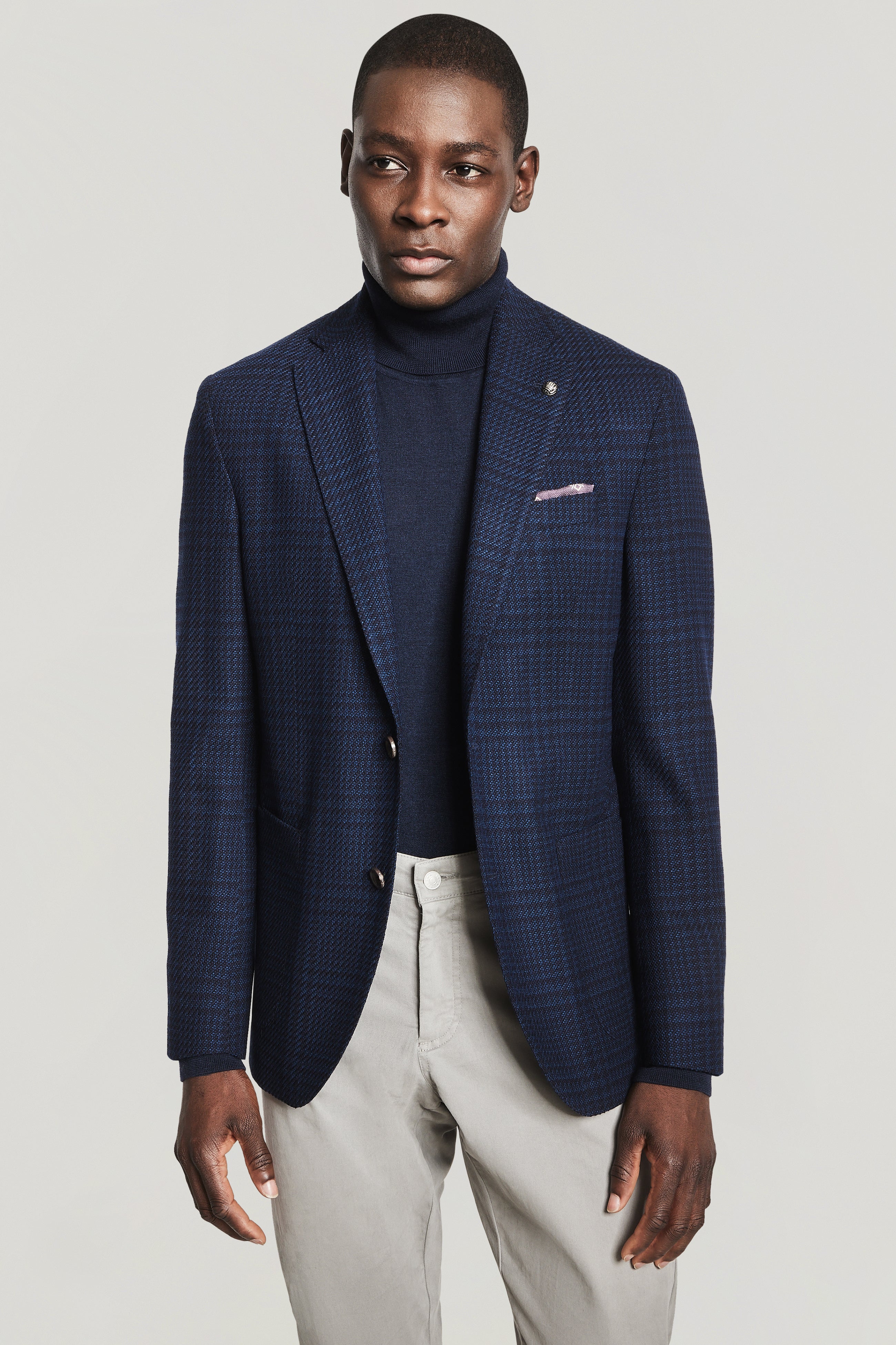 Alt view Navy Plaid COMFORTWEAR™ Blazer